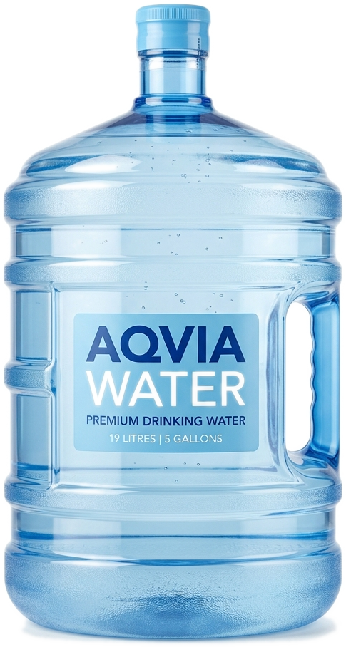 Aqvia 19 Litre Water Jug Transparent Background